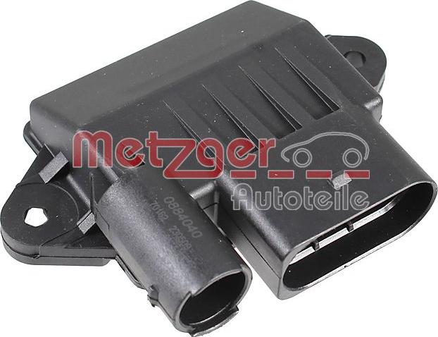 Metzger 0884040 - Vadības bloks, Kvēlsveces darbības laiks www.autospares.lv