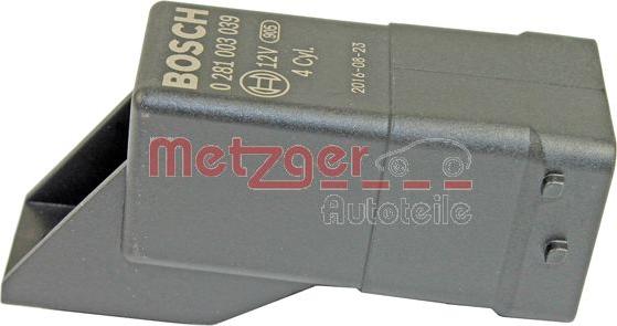 Metzger 0884028 - Relejs, Palaišanas iekārta www.autospares.lv