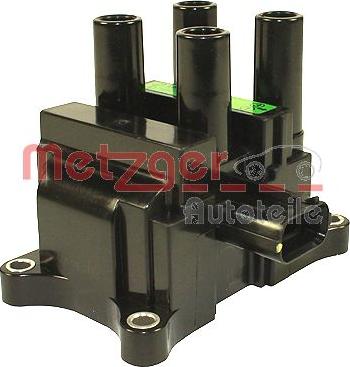 Metzger 0880404 - Катушка зажигания www.autospares.lv