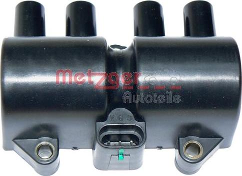 Metzger 0880095 - Катушка зажигания www.autospares.lv