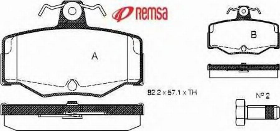 Metzger 034300 - Bremžu uzliku kompl., Disku bremzes www.autospares.lv