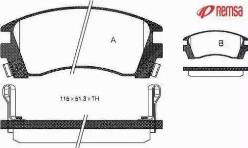 Metzger 1170724 - Bremžu uzliku kompl., Disku bremzes www.autospares.lv