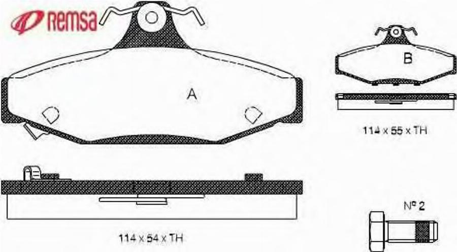 Metzger 033512 - Тормозные колодки, дисковые, комплект www.autospares.lv