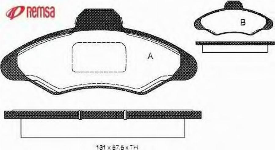 Metzger 033100 - Bremžu uzliku kompl., Disku bremzes www.autospares.lv