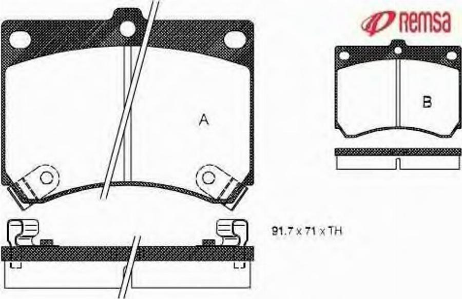 Metzger 033302 - Bremžu uzliku kompl., Disku bremzes autospares.lv