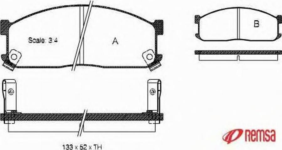 Metzger 024402 - Bremžu uzliku kompl., Disku bremzes www.autospares.lv