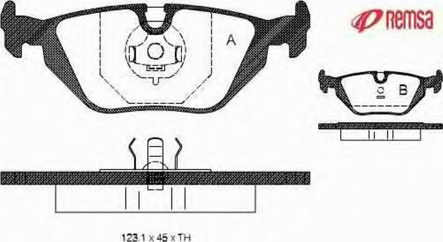 Metzger 026530 - Bremžu uzliku kompl., Disku bremzes www.autospares.lv