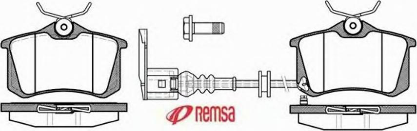 Metzger 0263.41 - Тормозные колодки, дисковые, комплект www.autospares.lv