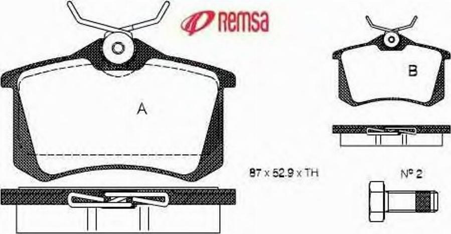 Metzger 0263.10 - Тормозные колодки, дисковые, комплект www.autospares.lv