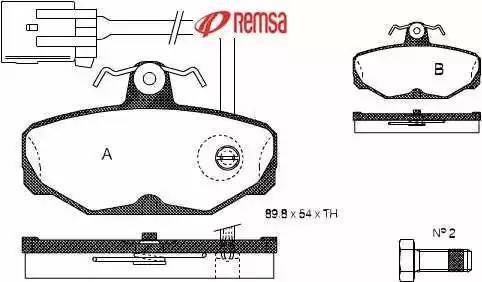 Metzger 1170714 - Bremžu uzliku kompl., Disku bremzes www.autospares.lv