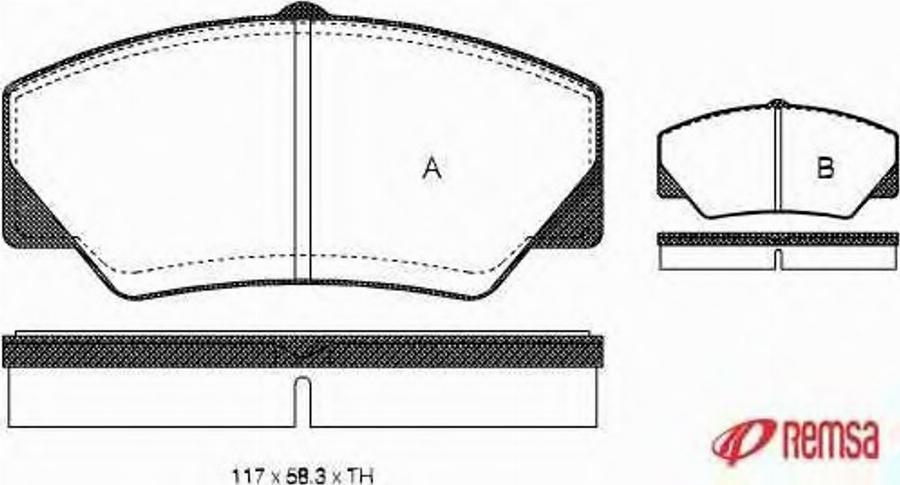 Metzger 020600 - Bremžu uzliku kompl., Disku bremzes autospares.lv