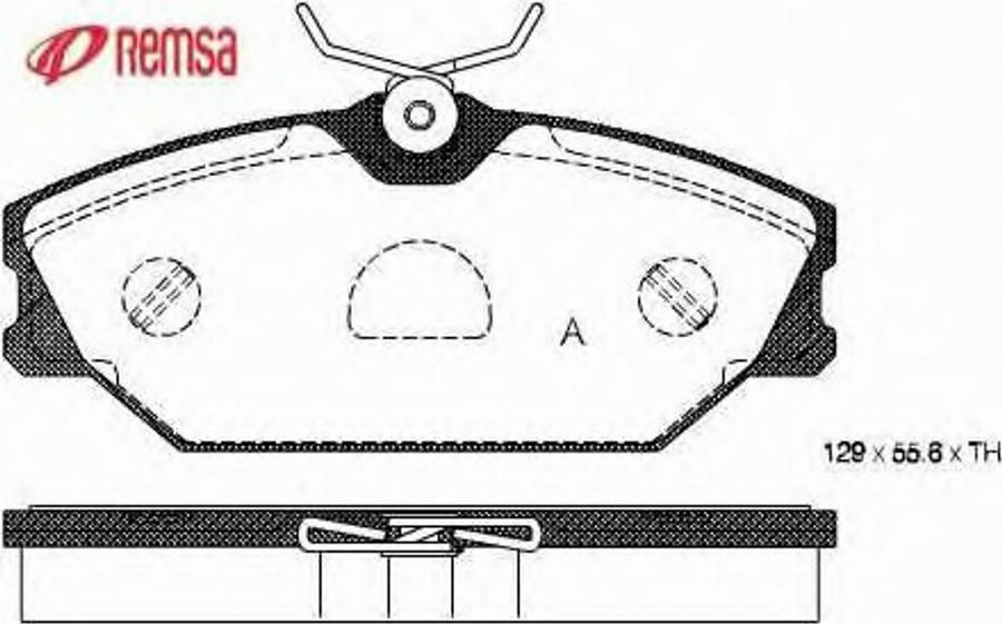 Metzger 020800 - Тормозные колодки, дисковые, комплект www.autospares.lv