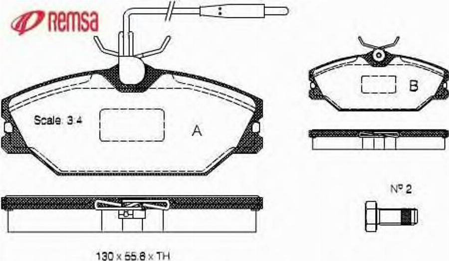 Metzger 020812 - Brake Pad Set, disc brake www.autospares.lv