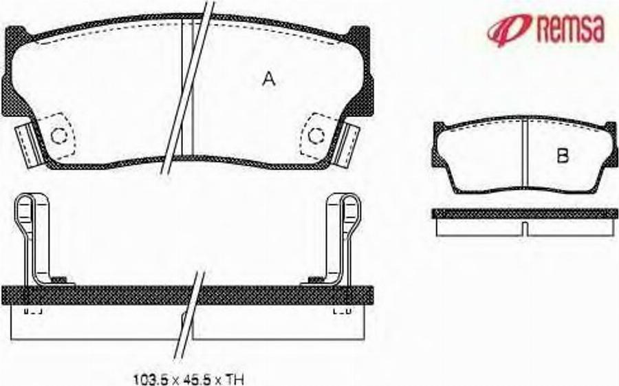 Metzger 028902 - Bremžu uzliku kompl., Disku bremzes autospares.lv