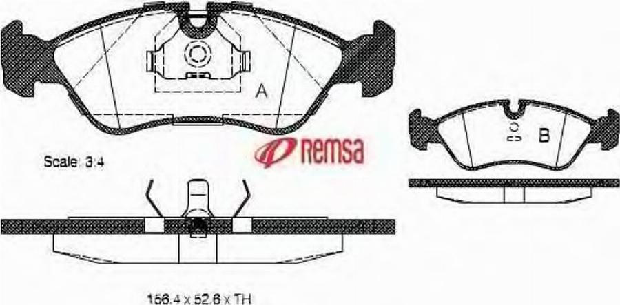 Metzger 028620 - Тормозные колодки, дисковые, комплект www.autospares.lv