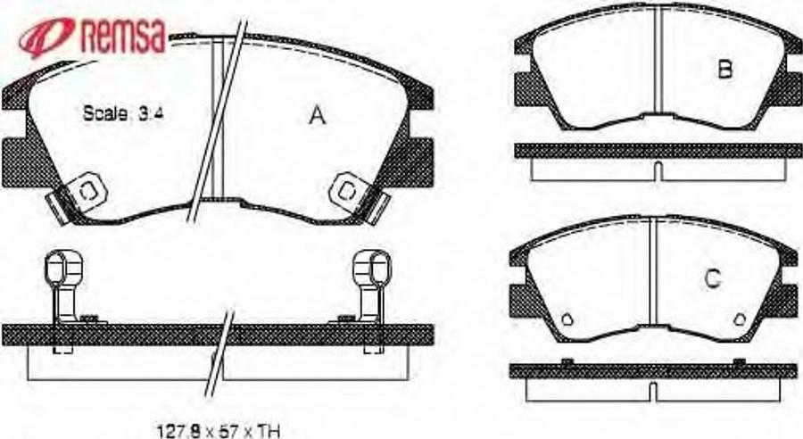 Metzger 027502 - Bremžu uzliku kompl., Disku bremzes autospares.lv