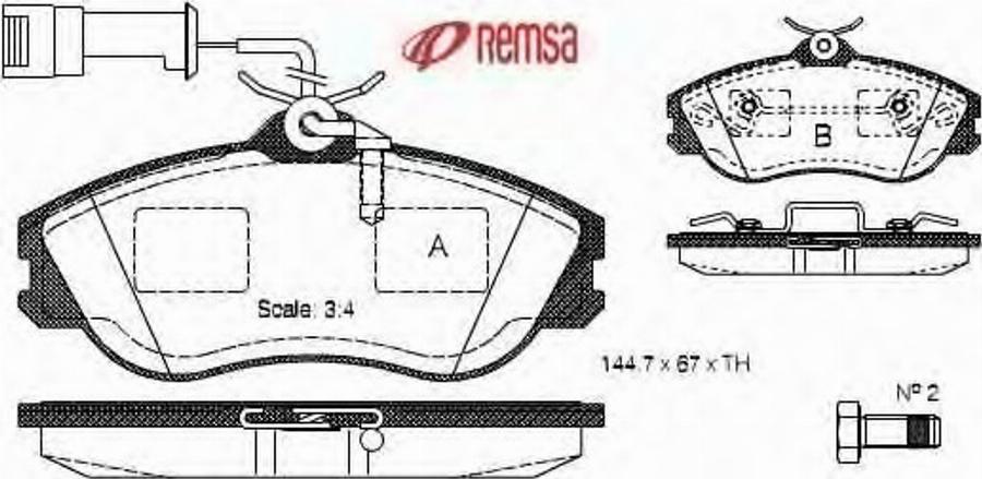 Metzger 027622 - Тормозные колодки, дисковые, комплект www.autospares.lv