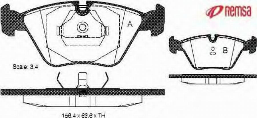 Metzger 0270.40 - Тормозные колодки, дисковые, комплект www.autospares.lv