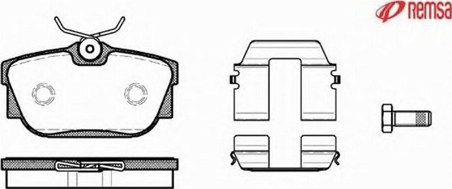 Metzger 0767.10 - Bremžu uzliku kompl., Disku bremzes autospares.lv