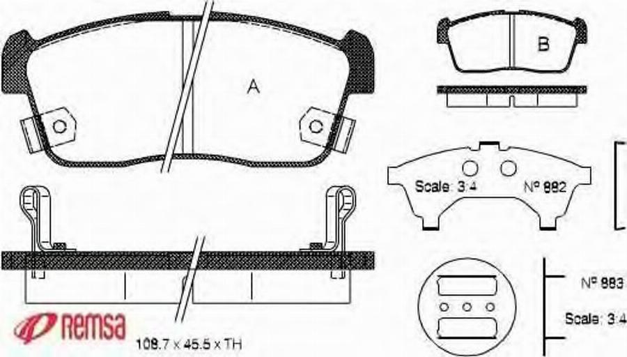 Metzger 072402 - Bremžu uzliku kompl., Disku bremzes www.autospares.lv