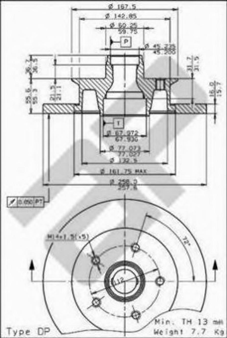 Metzger 14251 - Bremžu diski www.autospares.lv