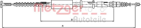 Metzger 1651.20 - Trose, Stāvbremžu sistēma www.autospares.lv