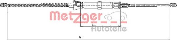 Metzger 10.9034 - Trose, Stāvbremžu sistēma www.autospares.lv