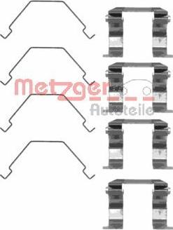 Metzger 109-1158 - Accessory Kit for disc brake Pads www.autospares.lv