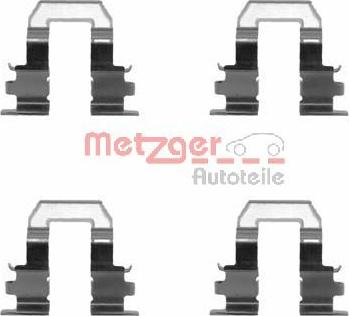 Metzger 109-1255 - Accessory Kit for disc brake Pads www.autospares.lv