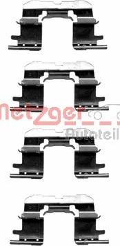 Metzger 109-1227 - Accessory Kit for disc brake Pads www.autospares.lv