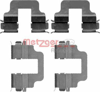 Metzger 109-1712 - Accessory Kit for disc brake Pads www.autospares.lv