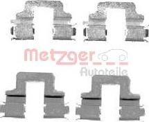 Metzger 109-1731 - Piederumu komplekts, Disku bremžu uzlikas www.autospares.lv