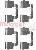 Metzger 109-1733 - Accessory Kit for disc brake Pads www.autospares.lv