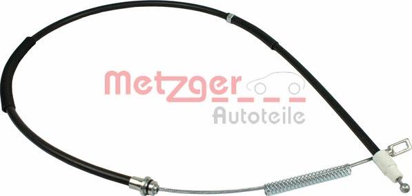 Metzger 10.9891 - Cable, parking brake www.autospares.lv