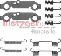 Metzger 105-0537 - Piederumu komplekts, Stāvbremzes mehānisma bremžu loks www.autospares.lv