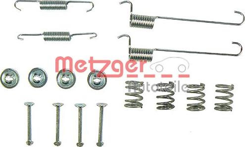 Metzger 105-0848 - Piederumu komplekts, Stāvbremzes mehānisma bremžu loks www.autospares.lv