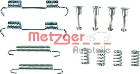 Metzger 105-0801 - Piederumu komplekts, Stāvbremzes mehānisma bremžu loks www.autospares.lv