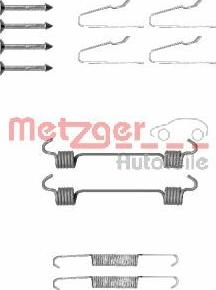 Metzger 105-0808 - Piederumu komplekts, Stāvbremzes mehānisma bremžu loks www.autospares.lv