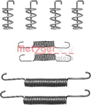 Metzger 105-0832 - Piederumu komplekts, Stāvbremzes mehānisma bremžu loks www.autospares.lv