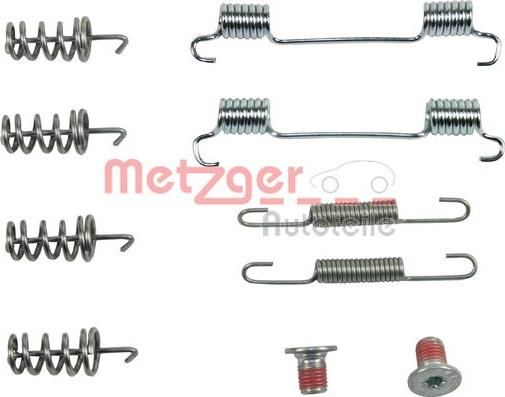 Metzger 105-0874 - Piederumu komplekts, Stāvbremzes mehānisma bremžu loks www.autospares.lv