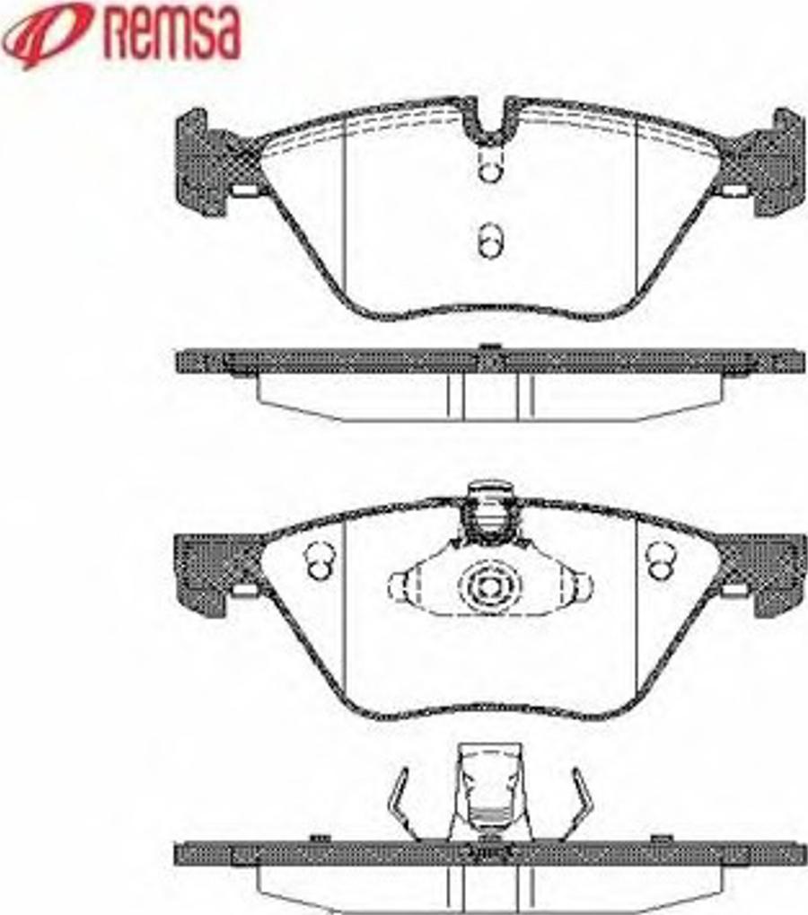 Metzger 105200 - Bremžu uzliku kompl., Disku bremzes www.autospares.lv