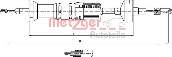 Metzger 10.3412 - Trose, Sajūga pievads www.autospares.lv