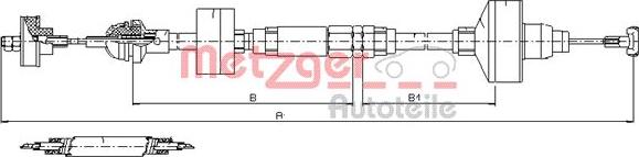 Metzger 10.3144 - Trose, Sajūga pievads www.autospares.lv