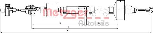 Metzger 10.3139 - Trose, Sajūga pievads www.autospares.lv