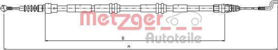 Metzger 10.7394 - Trose, Stāvbremžu sistēma autospares.lv