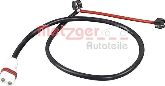 Metzger 1190018 - Indikators, Bremžu uzliku nodilums www.autospares.lv