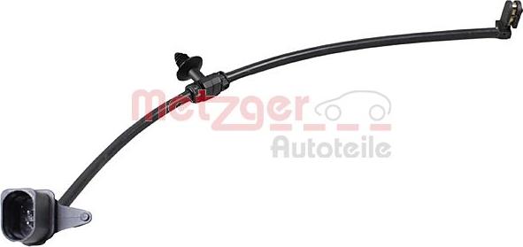 Metzger 1190302 - Indikators, Bremžu uzliku nodilums www.autospares.lv