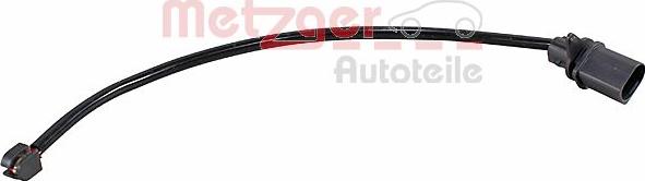 Metzger 1190387 - Indikators, Bremžu uzliku nodilums www.autospares.lv