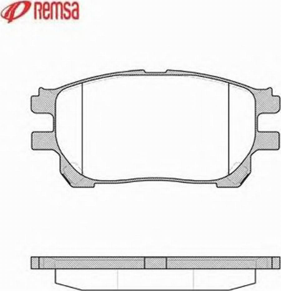 Metzger 114300 - Brake Pad Set, disc brake www.autospares.lv