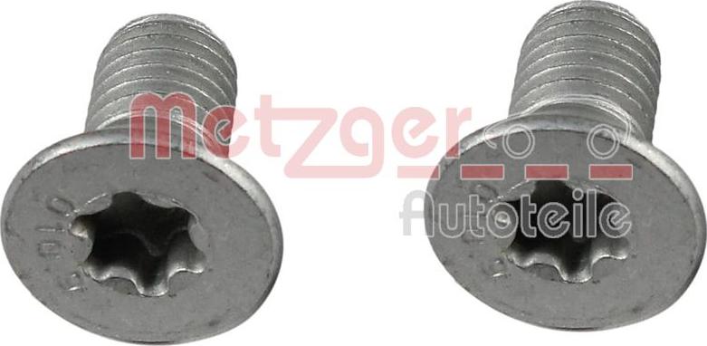 Metzger 11669K - Skrūve, Bremžu disks www.autospares.lv